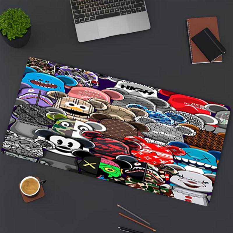 Sesame Street Print Mouse Pad, for Keyboard Pad Laptop PC Mat for Office Home Use, Desk Decor, Perfect Birthday Gift for Gamers