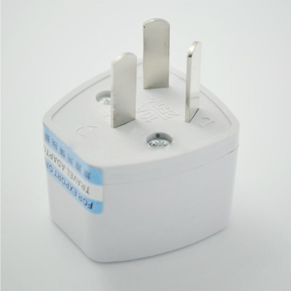 1pc 3 Pin AC Power UK/US/EU Universal To AU/Australia Adaptors Electrical Plugs Travel Converter