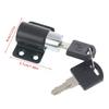 2 Clés 1 Ensemble Serrures de Fenêtre de Porte Coulissante Avec Protection de Sécurité Bébé Enfant Serrures de Sécurité de Porte Verrous Pousser-tirer Limiteur de Fenêtre