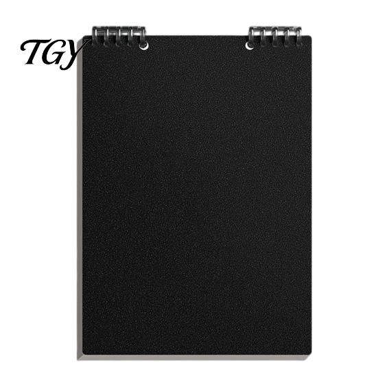 Student Study Supplies Top Bound Spiral Notebook, Premium Anti-bleed Paper Diary Book, Portable Shorthand Pad A5 Notepad for Office School And