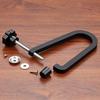 Acoustics Folk Guitar Bridge Clamps Replacement Cast Steel Deep Throat Clamps Guitar Repaired Tool Accessorys