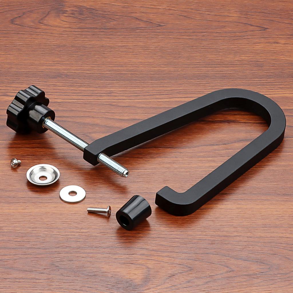 Acoustics Folk Guitar Bridge Clamps Replacement Cast Steel Deep Throat Clamps Guitar Repaired Tool Accessorys