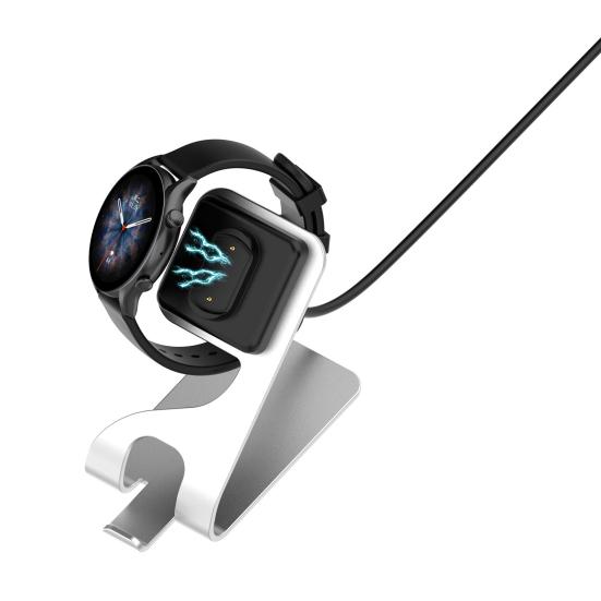 Charger Base Safe Magnetic Smart Watch Fast Charging Cable Stand for Amazfit GTS 3/GTR 3/GTR 3 Pro
