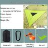 OLOEY Anti-Rollover Triangle Outdoor Hammock