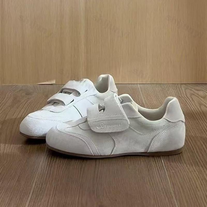 Women's Flats 2025 Spring Autumn Vintage Outdoor Non Slip Sneakers Lightweight Comfortable Luxury Soft Sole Casual Shoes