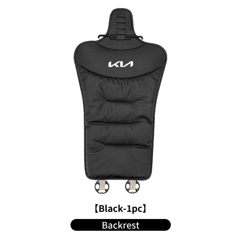 Car Velvet Cushion Leather Backrest Waist Pad Protector Cover Accessories For KIA K5 Rio Optima Sportage Ceed Soul Picanto Stoni