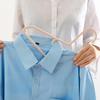 No-Trace Anti-Slip Clothes Hanger for Home Use Nordic Style Plastic Clothes Drying Rack for T-Shirts In Wardrobe/Closet