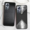 Brushed Metal Texture Steel Print Phone Case For Xiaomi Poco X7 X6 X5 X4 X3 GT NFC M4 M5 Pro 5G M3 Mi F6 F5 F4 F3 F2 F1 Capa Coq