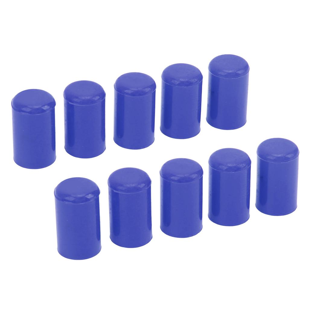 10PCS 12mm Auto Intake Vacuum Hose Cover Silicone Hose Blanking Caps Tubing End Insert Stoppers