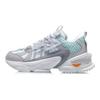 Li Ning Nebula M1 Textile, Synthetic Leather Cushioning Low top Sports Casual Shoes Women's White Gray AGCQ244-1