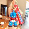 Creative Transformers Gundam PVC Keychain - Cartoon Design for Car, Backpack, or Bag Pendant, Ideal Small Gift