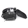 Rhinowalk Motorcycle Seat Variable Expandable Hard Shell Motorcycle Touring Bag with Waterproof Rain Easy Versatile Bike Bag with Shoulder Strap Bag,