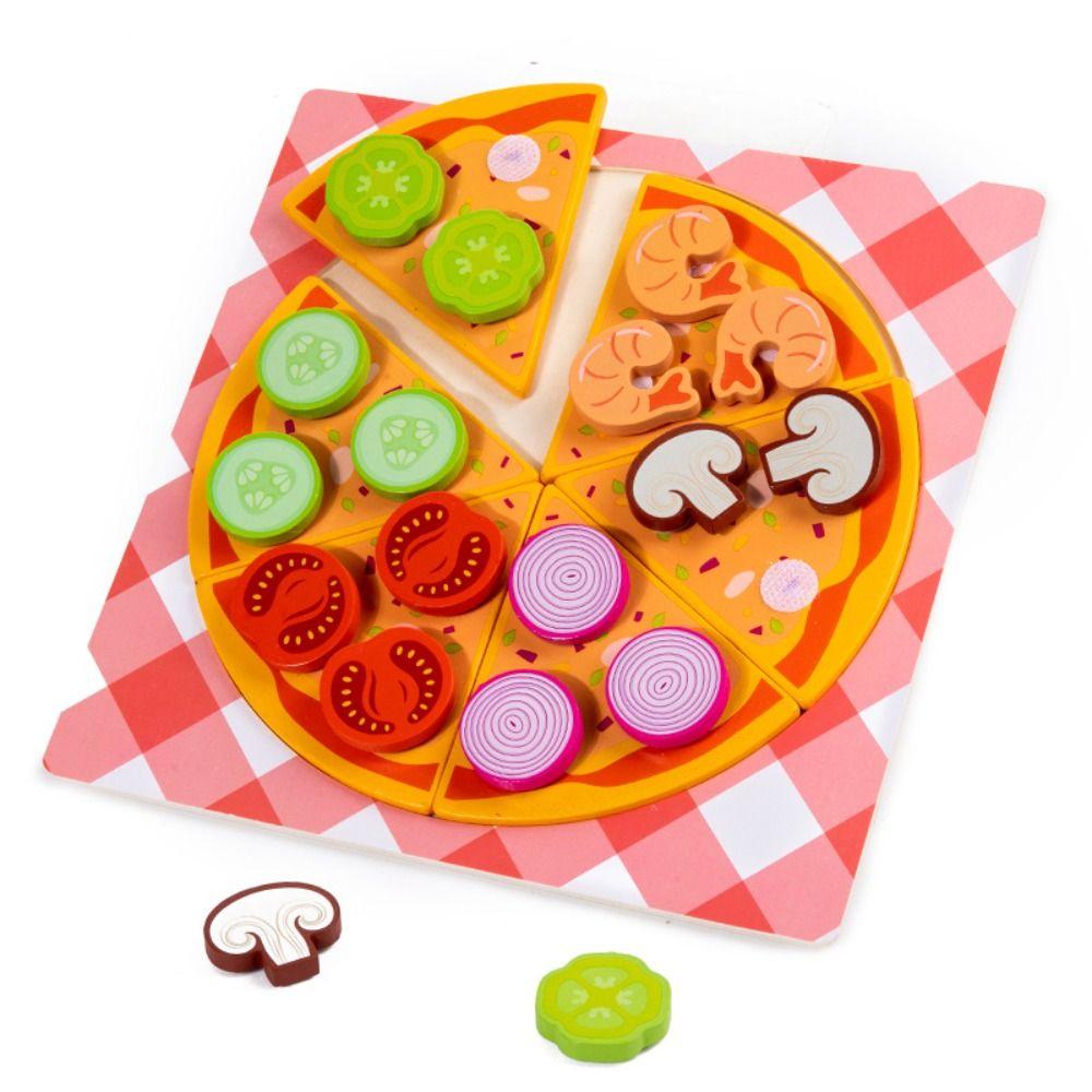Interactive Pizza Pretend Play Toy Simulation Cookie Play Food Set Play House Toy