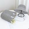 New Color Matching Breathable Bucket Hat Large Capacity Bag Travel Sunshade Sunscreen Set Tote Bag