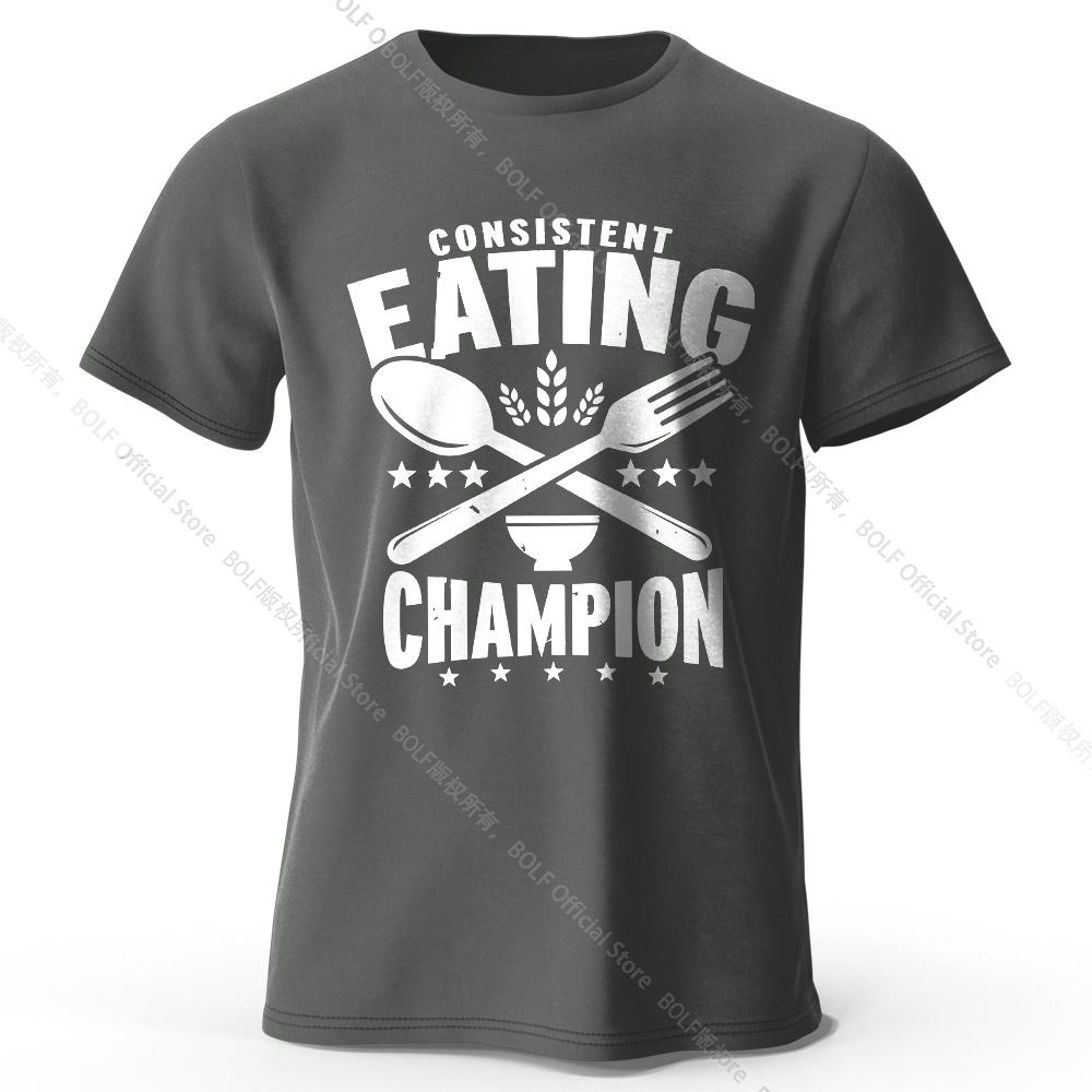 Men's Printed T-Shirt 100% Cotton Oversized Bold Graphic Tees for Women Summer Tops Foodie Streetwear