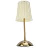Vintage Rattan Table Lamp LED Dimmable 3 Color Temperatures Rechargeable Cordless Bedside Lamp for Bedroom Living Room