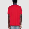 Gucci Polo Shirts Men's Red Polo Collar Moderate Straight Fit 598960-XJB0X-6229