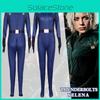 Thunderbolts Yelena Cosplay Costume Polyester Superhero Roleplay Outfit For Anime Conventions
