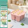 Homemade Cute Cheese Silicone Popsicle Mold for Kids - Ice Cream and Ice Cube Tray