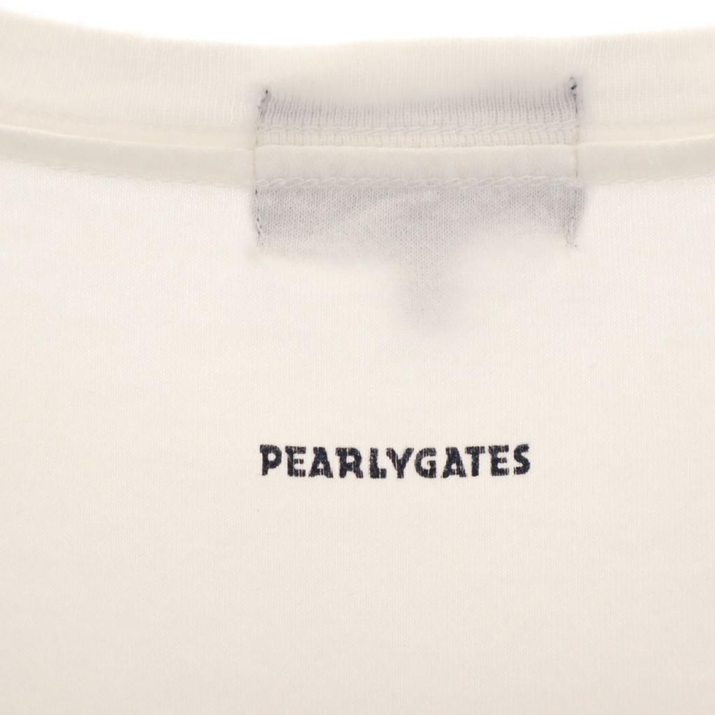PEARLY GATES made in Japan golf Short sleeve T-shirt 1 White Women Used