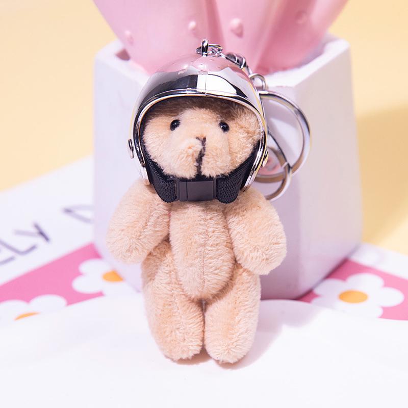 Mecha Cartoon Helmet Keychain