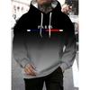 Men's Hoodie  3D Gradient Print Sweatshirts For Men Casual Hooded Shirt Y2k Hoodies Pullover Clothes Harajuku Top Men's Clothing