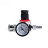 1/4" Air Pressure Regulator with Gauge, Air Pressure Regulator Gauge Adjustment Valve for Spray Guns and Compressors