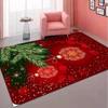 Home Christmas Front Door Porch Carpet Floor Mat Halloween Living Room Coffee Table Mat Bathroom Thick Non-slip