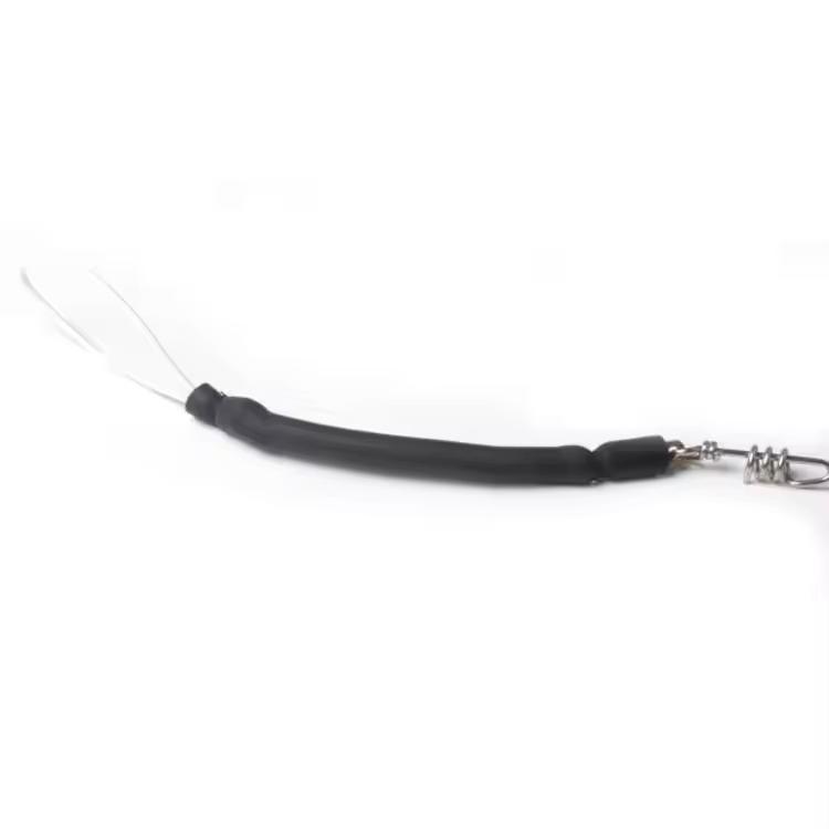 Factory Direct Sale Spearfishing Accessories Product Short Shock Cord with Snap Clip Swivel with Pigtail Clip
