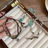 Irregular Stone Beaded Geometric Round Color Bracelet Retro Ethnic Style Bracelet Niche High-end Jewelry Women