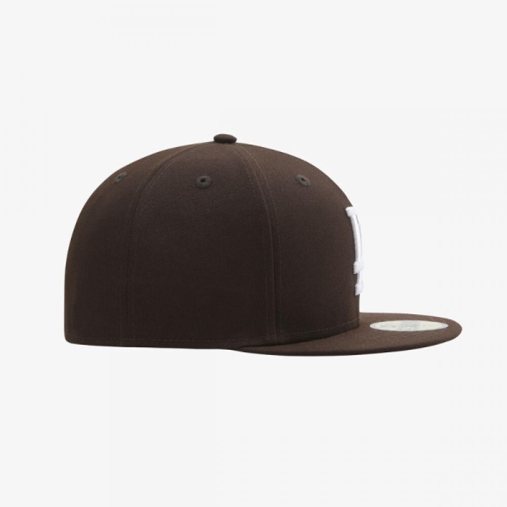 New Era La Dodgers Fitted Cap Basic Burnt Wood