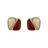 S Silver Needle Retro Earrings Earrings Women's New Trendy Earrings Niche Design Earrings Light Luxury Premium