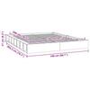 Solid Wood Bed 150 x 200 cm