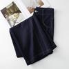 Dark Blue Retro Wide-Leg Women's Jeans: 2025 Summer High-Waisted, Floor-Length, Straight-Leg Style