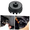 Cap Wrench Suitable for Toyota Lexus Oil Grid Wrench Filter Element Wrench Disassembly Oil Grid Tool Black Silver