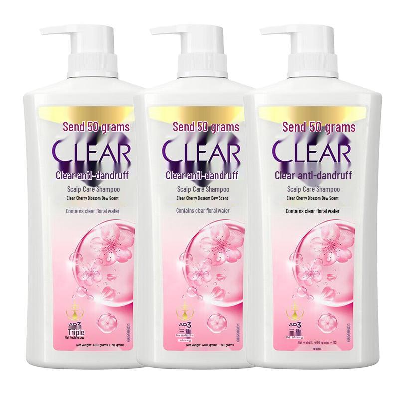 CLEAR Anti-Dandruff Cherry Blossom Shampoo