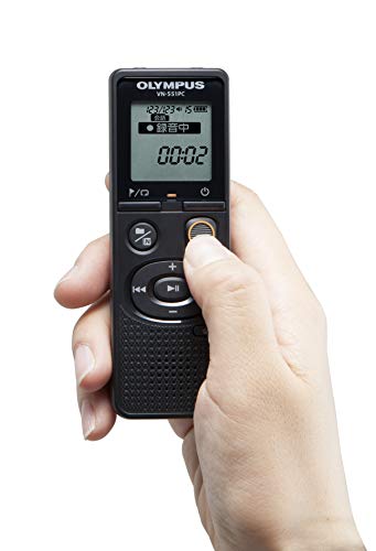 Olympus Voice Trek VN-551PC BLK for meeting recording, minutes, evidence recording, lecture recording, language learning, karaoke, memo taking, interv