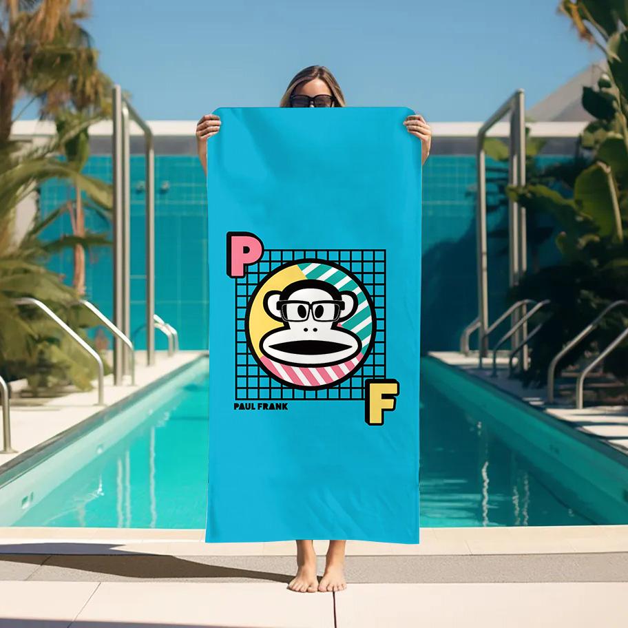Bathroom Towels P-Paul Frank Spa Large Bath Towels Personal Care Sports Towel Turban for Hair Drying Bathroom Set Accessories