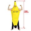 Adult Halloween Funny Banana Costume for Carnival and Fruit-Themed Parties