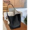 Autumn Winter Simple Large-Capacity One-Shoulder Underarm Bag Commuter Retro Bucket Bag