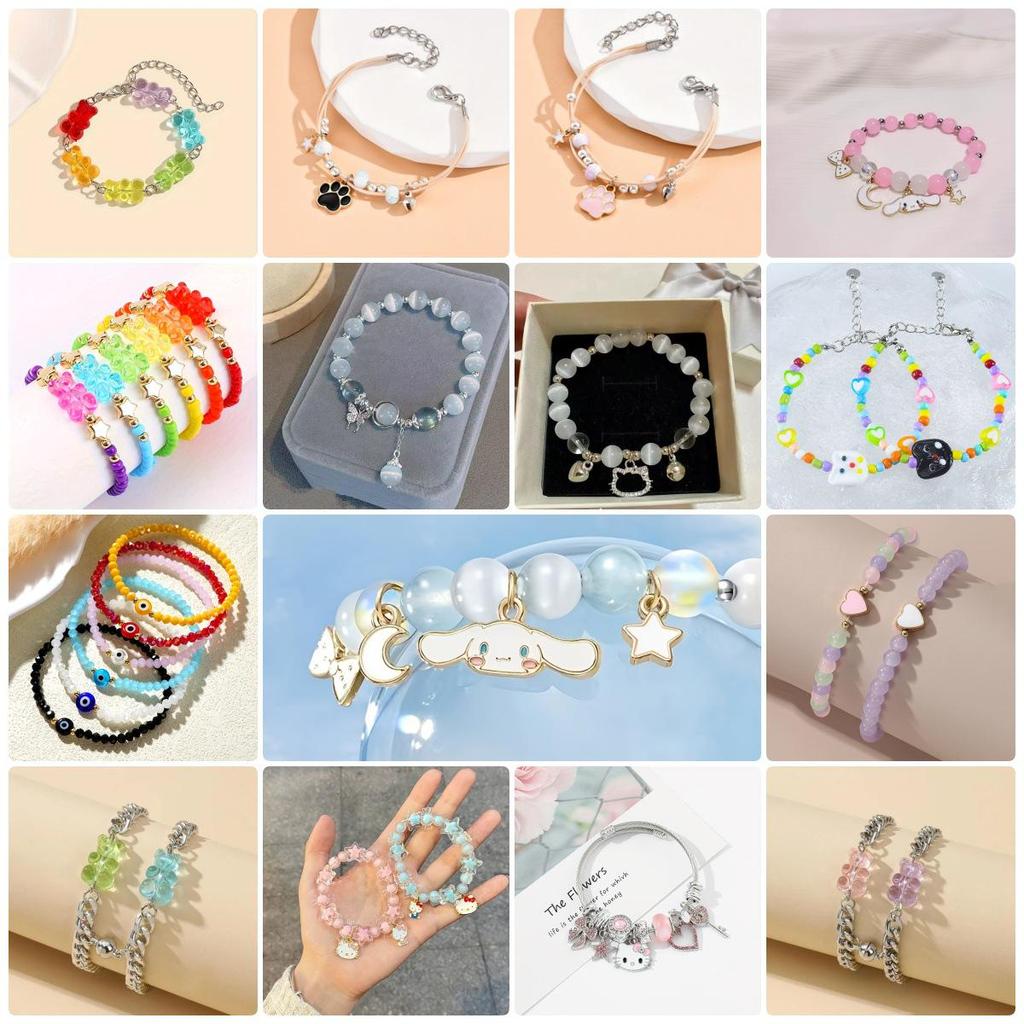 Charming Beaded Bracelets for Couples
