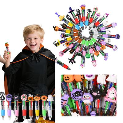 Mini vínobarevná pera v jednom Halloweenové kuličková pera Vhodné pro halloweenské dárky Dárky k návratu do školy