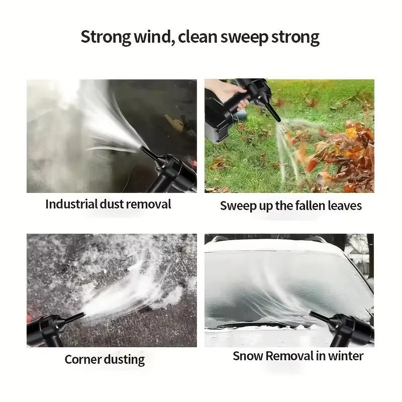 Portable High-Power Wireless Handheld Car Vacuum Cleaner (Wet/Dry, Rechargeable)