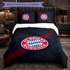 Biancheria da letto a tema Bayern Monaco Set 3 Pezzi Copripiumino Biancheria da letto decorativa per stanza di adolescenti Decorazione per la casa