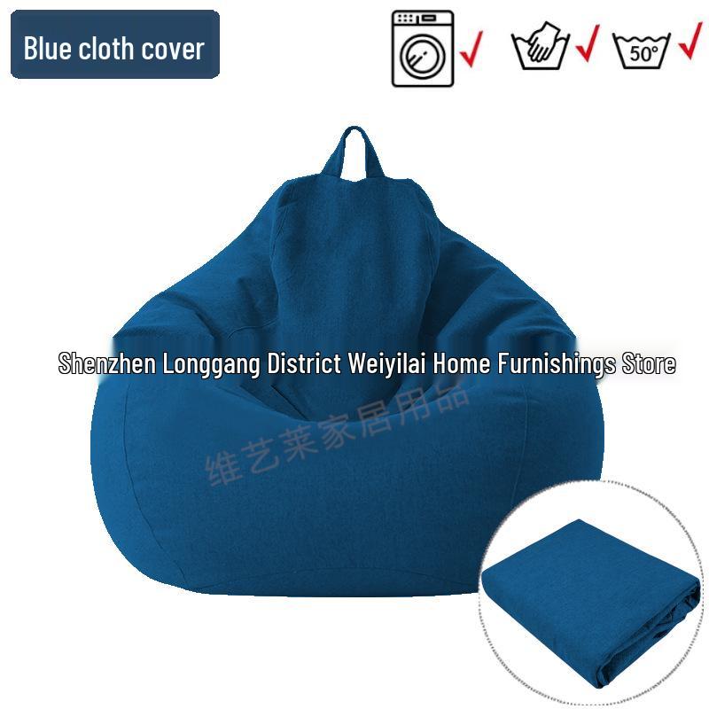 Japanese Tatami Bean Bag Sofa Cover – Lazy Sofa & Footstool Cushion
