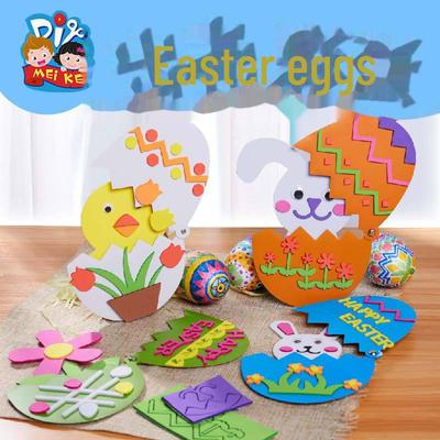 DIY Osterei Bastelset: Handgemachte Küken für Kinder