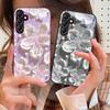 Pintura al óleo de girasoles Para Samsung Galaxy A14 4G 20 30 52 20S 21S 22 32 33 34 42 50 51 53 54 70 71 72 73 5G Funda de Cristal para Teléfono