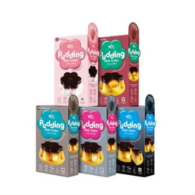 Shaking Pudding Hair Color 70+70ml [Gel Pudding Type]