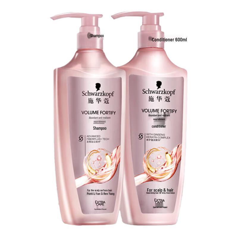 Schwarzkopf Volumizing & Strengthening Hair Care Set