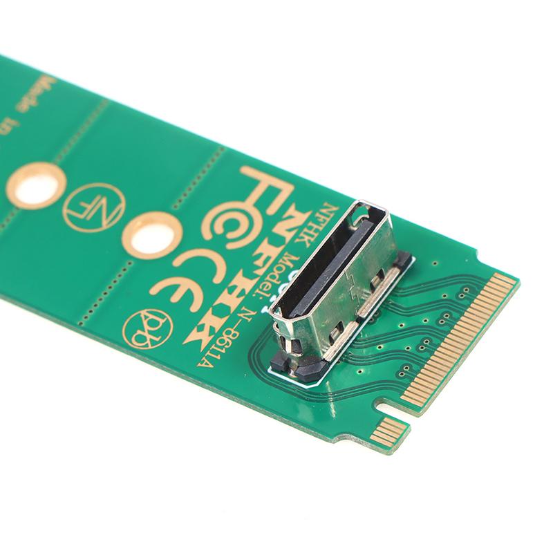 Nvme M.2 Ngff Interface To Oculink Sff-8611 Adapter Card Without Cable